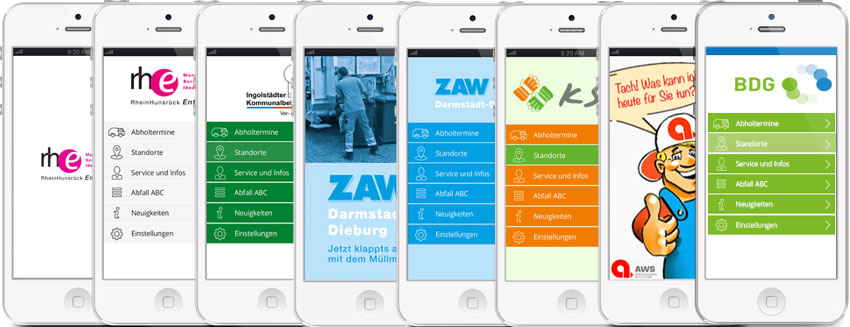 deluxe mymuell abfall apps