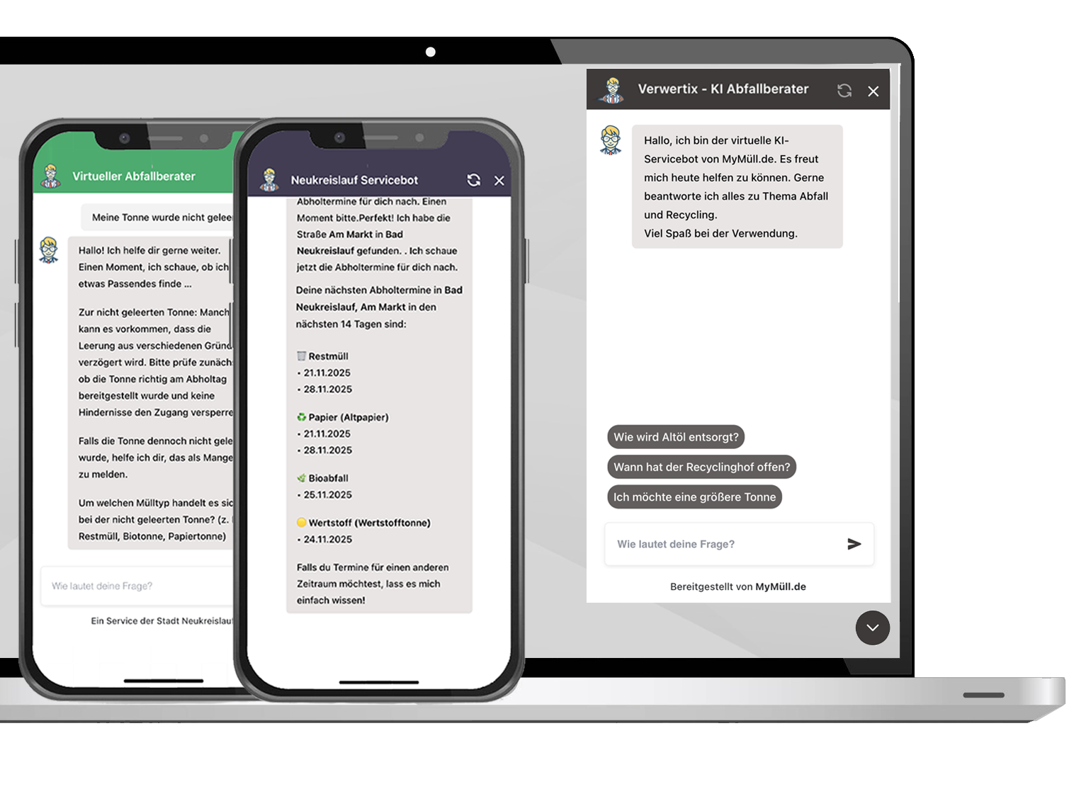 MyMüll.de Abfall Chatbot